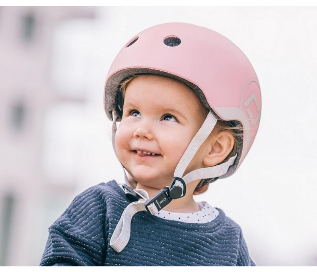 Scoot & Ride Kask Ochronny XXS-S dla dzieci 1-5 lat Rose - 580279 - zdjęcie 4